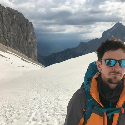 Höllentalferner mit Blick auf Bayrische Voralpen